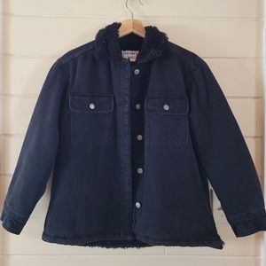 NWOT Sherpa Lined Jean Jacket